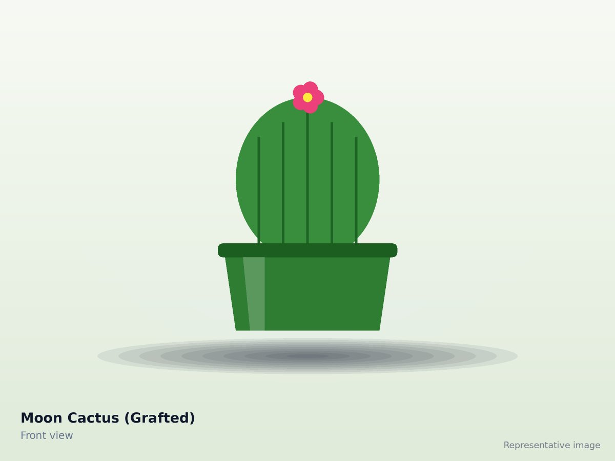 Moon Cactus (Grafted)