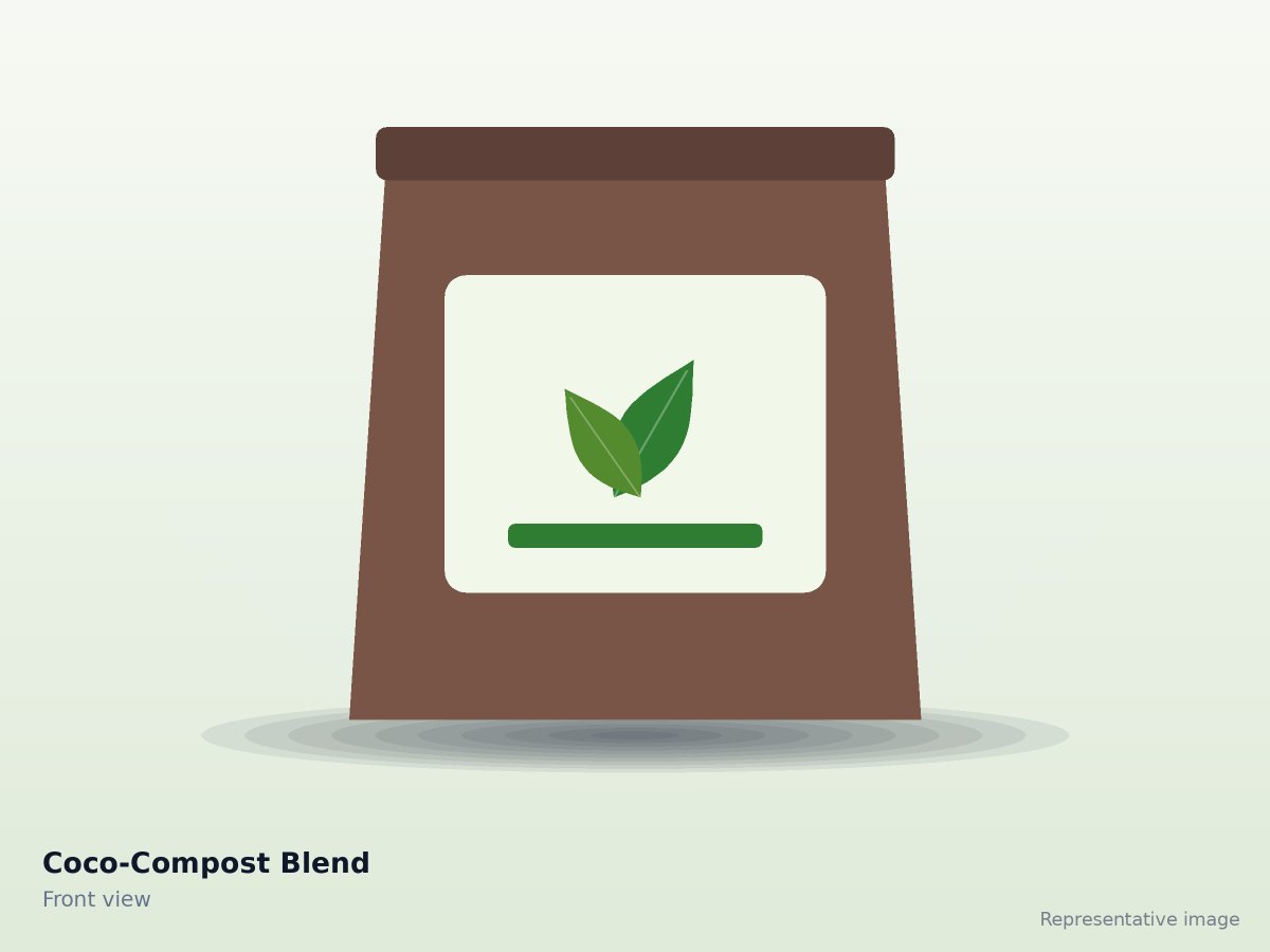 Coco-Compost Blend – front view (representative image)