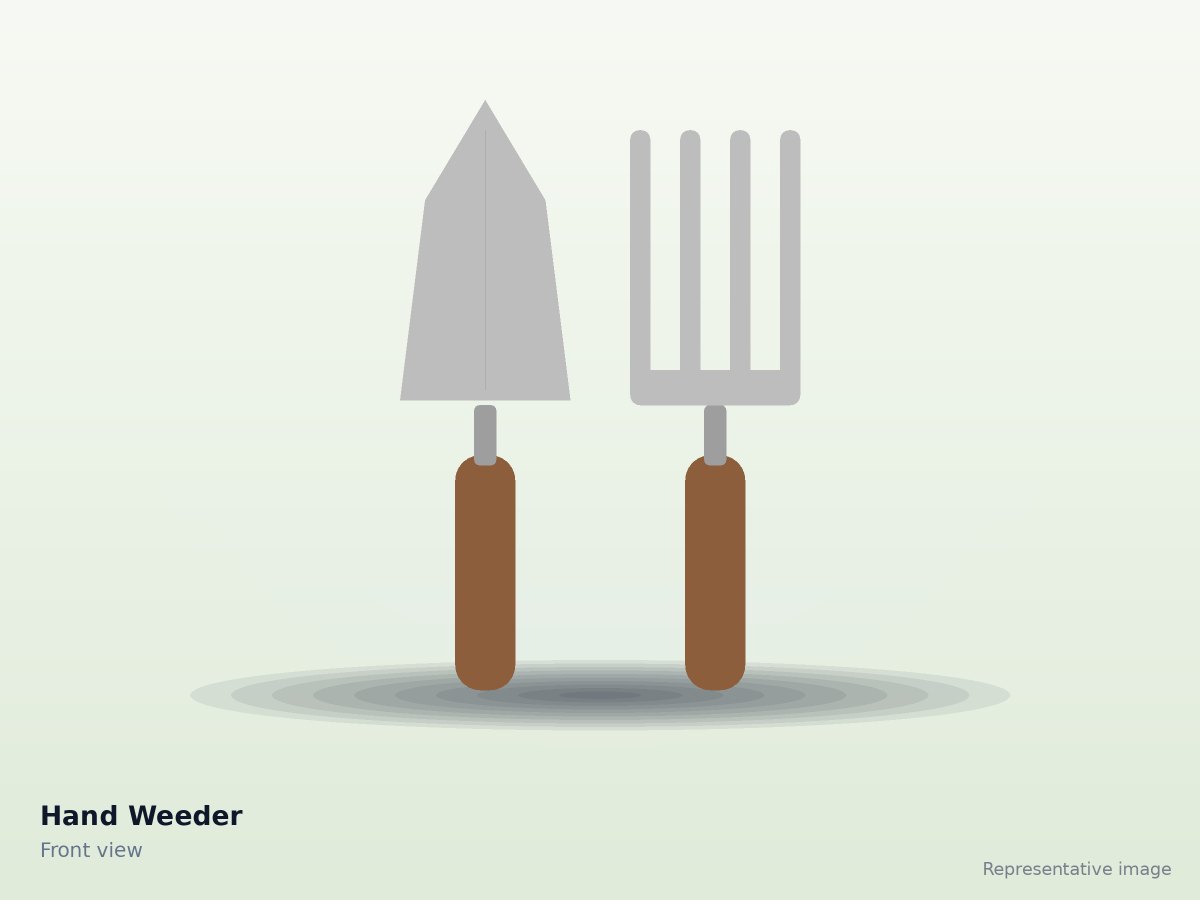 Hand Weeder – front view (representative image)