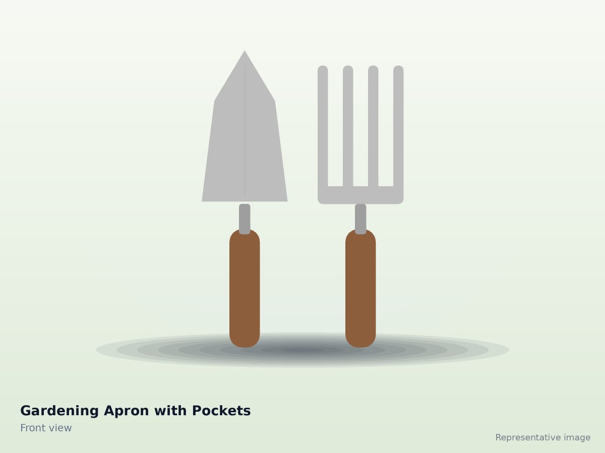 Gardening Apron with Pockets