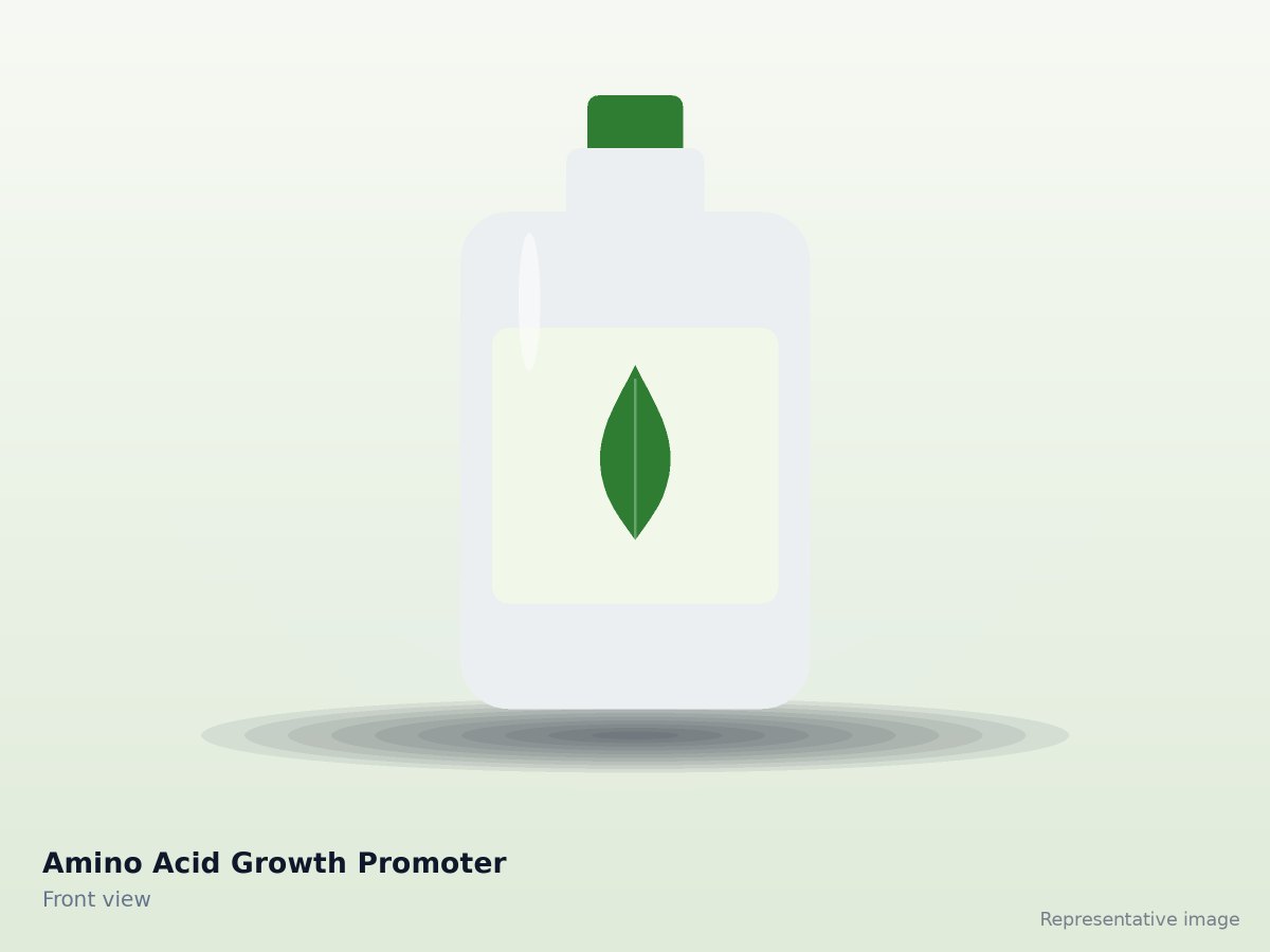 Amino Acid Growth Promoter – front view (representative image)