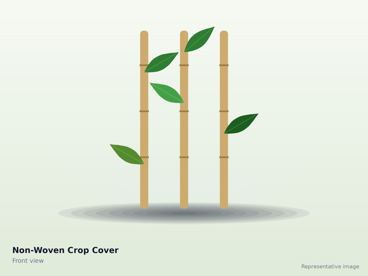 Non-Woven Crop Cover – front view (representative image)