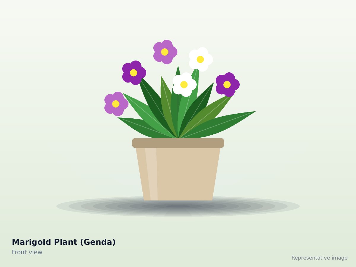 Marigold Plant (Genda)